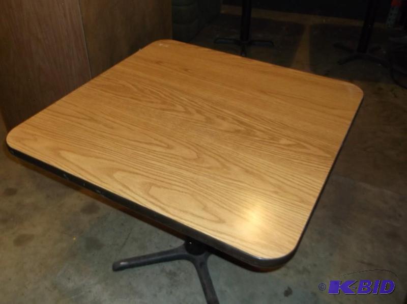 lot 14 image: 36 lo-top square table