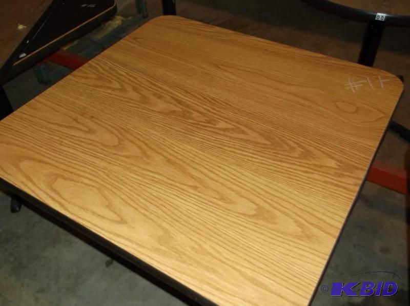 lot 17 image: 36 lo-top square table