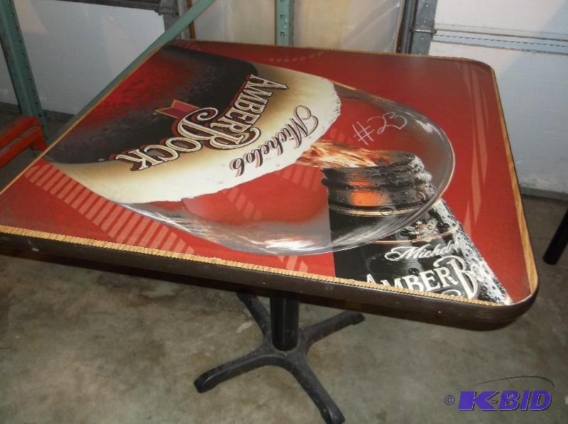 lot 23 image: 36 lo-top square table