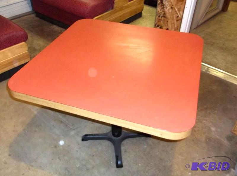 lot 8 image: 36 lo-top square table