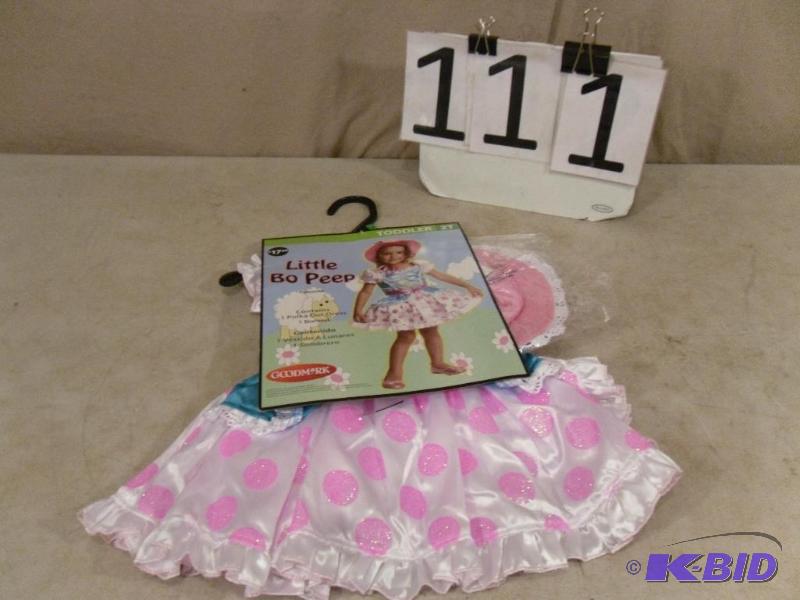 New Toddler 2T Little Bo Peep Costume....