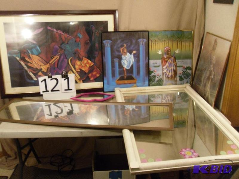 Lot of Assorted Household. Framed Pictures (o...