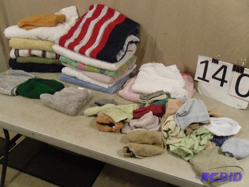 Lot of Assorted Towels. Styles and conditions...