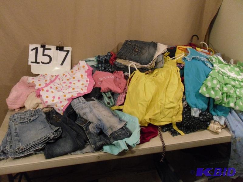 Large Lot of Assorted Girl  Teen Clothing. S...