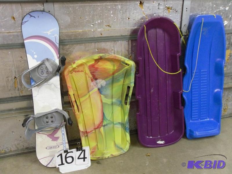 Freeride 130 Kids Plastic&nbspSnowboard and ...