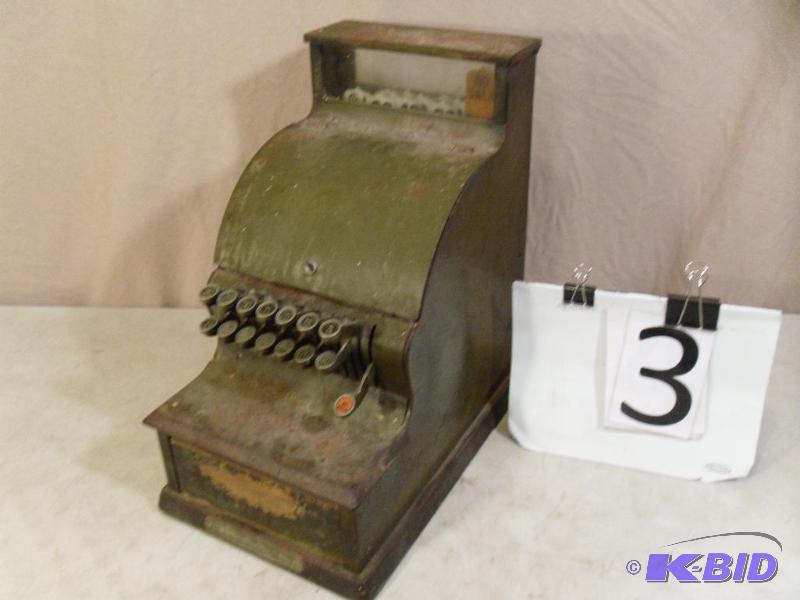 Antique Cash Register by National Cash Regist...