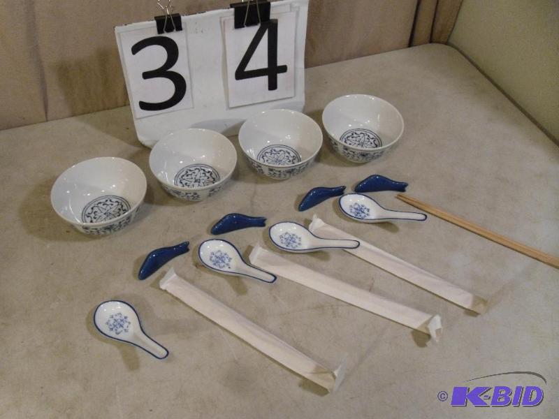 China Bowl Sushi Set....