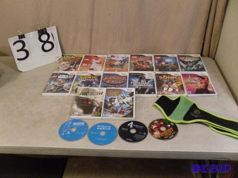 Lot of Assorted Nintendo Wii Games. Some may ...