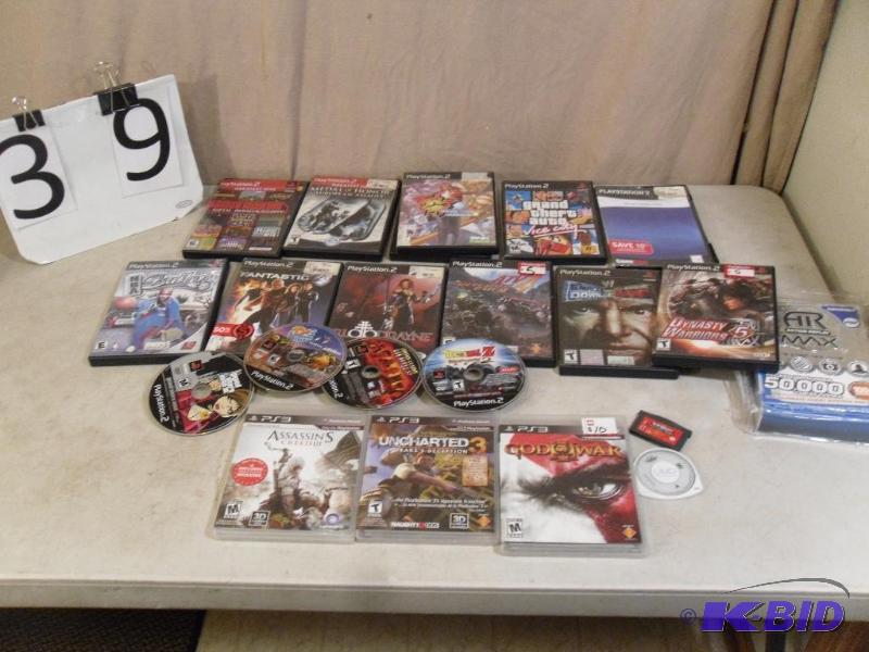 Lot of 3 Playstation 3 PS3 Games, Playstation...