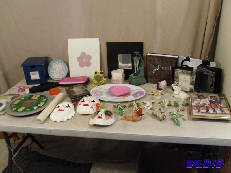Lot of Assorted Household Items. Picture Fram...