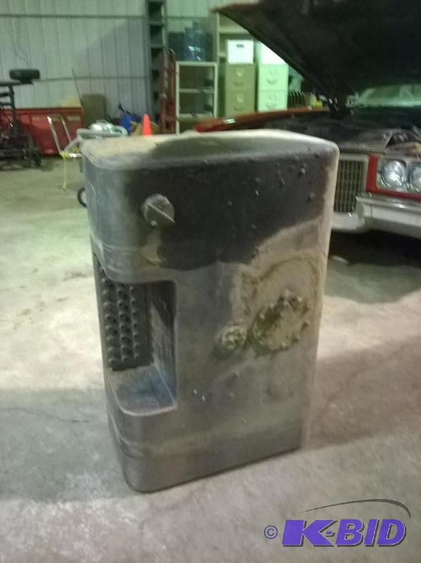 lot 100 image: Steel Fuel Tank with Straps