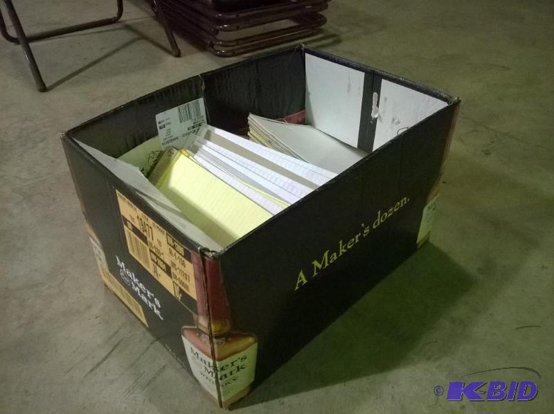 lot 140 image: Lot of Partial Notepads & File Folders