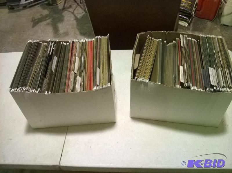 lot 145 image: File Folders, lot of 2 boxes