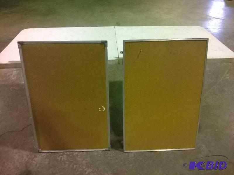 lot 151 image: Cork Bulletin Boards, Lot of 2, 24in x 36in