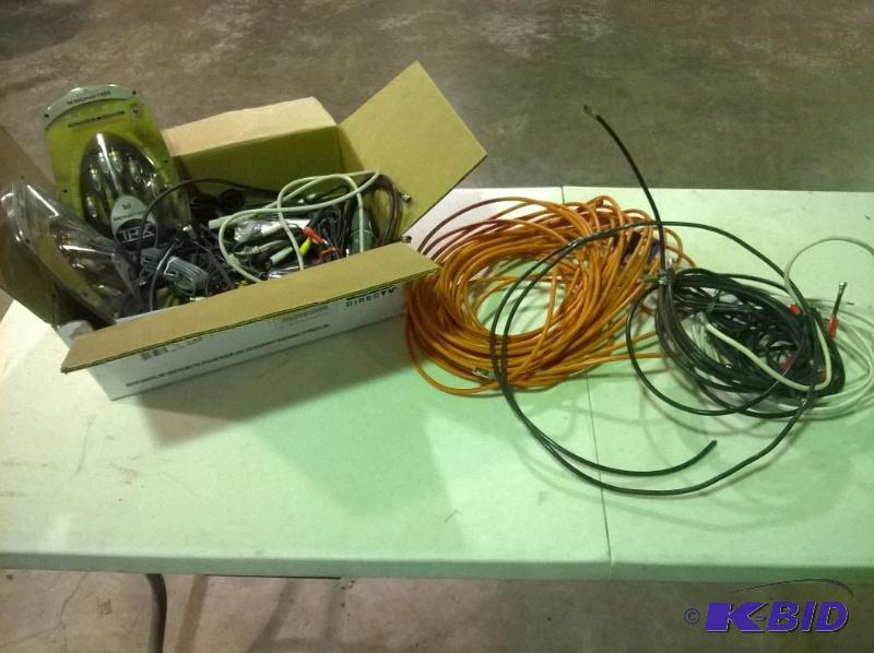 lot 156 image: Lot of Video Cables, coax, rca, component
