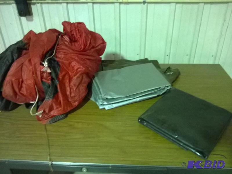 lot 206 image: Lot of Plastic Sheeting & tent or canopy