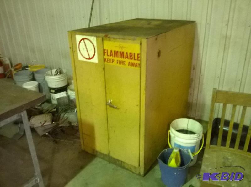 lot 244 image: Fire Cabinet (48in x 30in x 50in)
