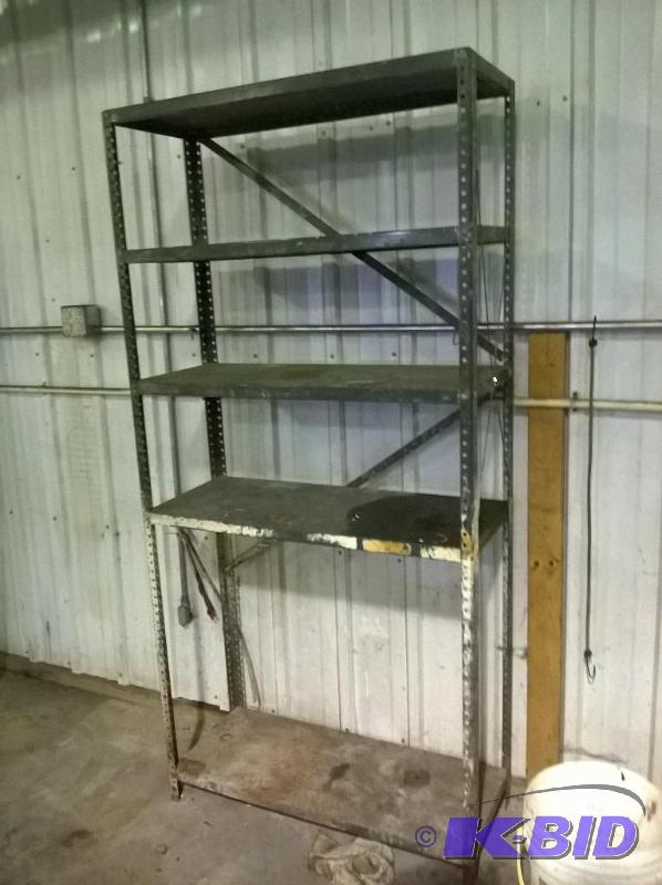 lot 33 image: 36in x 15in x 75in Shelf Green