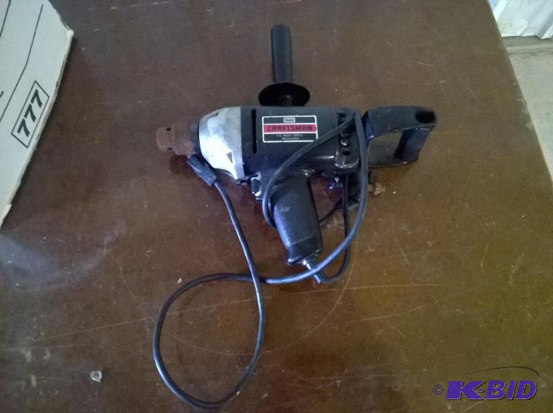 lot 99 image: Craftsman 12in Reversible Drill