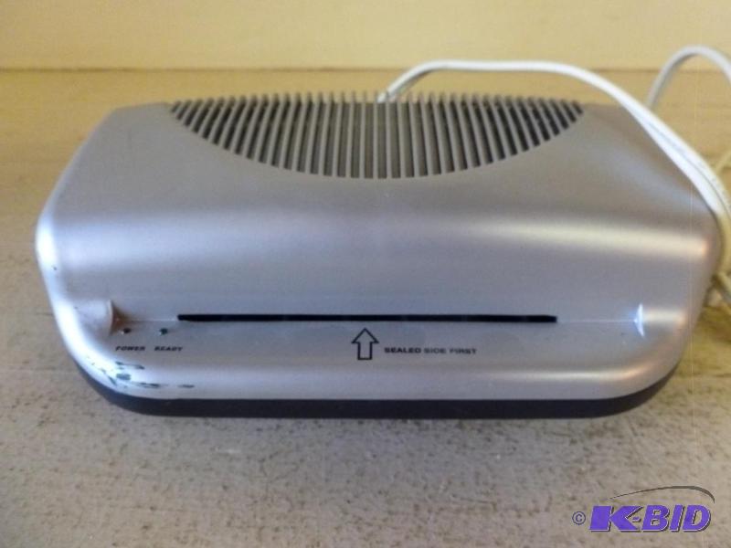 lot 136 image: Laminating Machine, powers up....