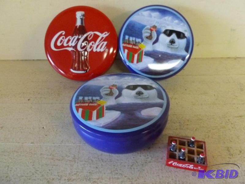 lot 146 image: Lot of Coca-Cola collectibles that includes t...