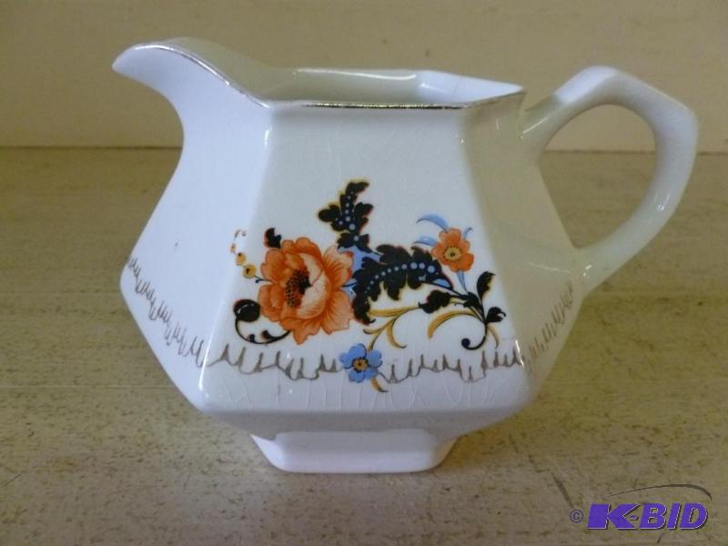 lot 24 image: Beautiful Antique French China Co. hand paint...