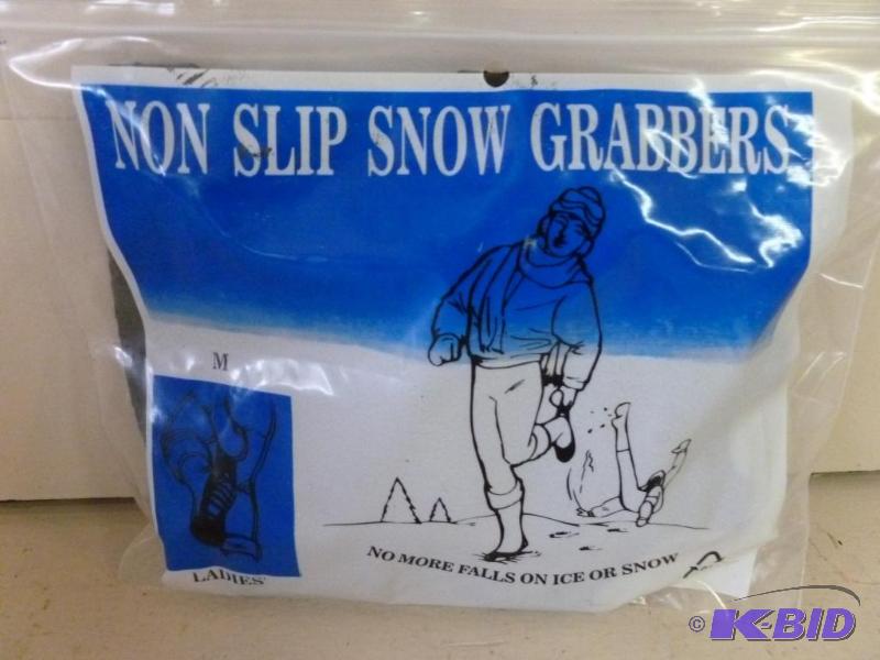 lot 90 image: Ladies Size M, Non-Slip Rubber Snow Grabbers,...