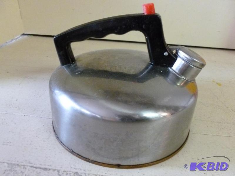 lot 96 image: Arko Steel - copper on stainless hot water ke...