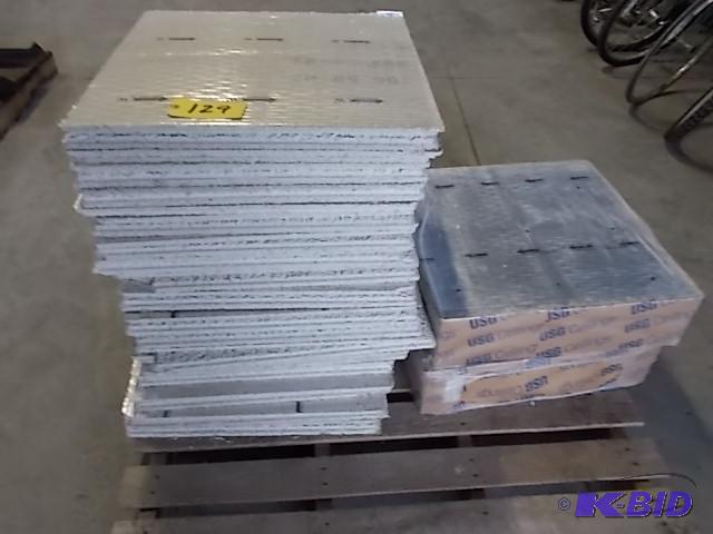 lot 129 image: Asstd 24 x24 x 34 Ceiling Tile...