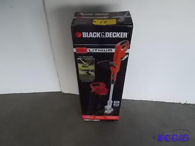 lot 14 image: Black & Decker LCC300 Trimmer & Blowe...