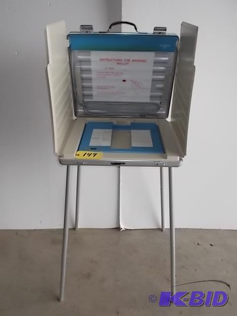 lot 149 image: (11) Computer Election Systems Portable Votin...