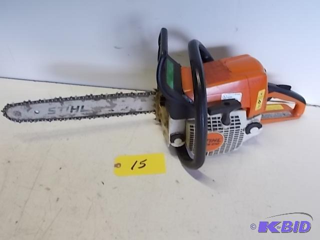lot 15 image: Stihl MS210 16" Chainsaw, Works...