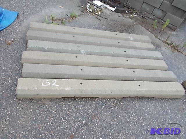 lot 152 image: (6) 7 Parking Curbs...