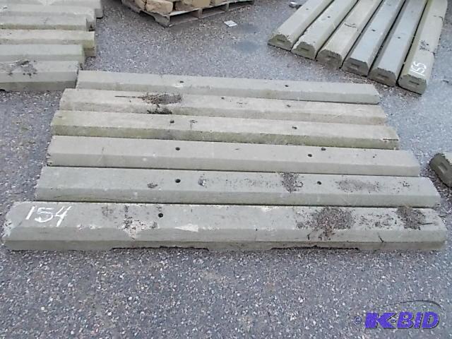 lot 154 image: (6) 7 Parking Curbs...