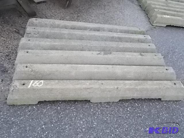 lot 160 image: (6) 7 Parking Curbs...