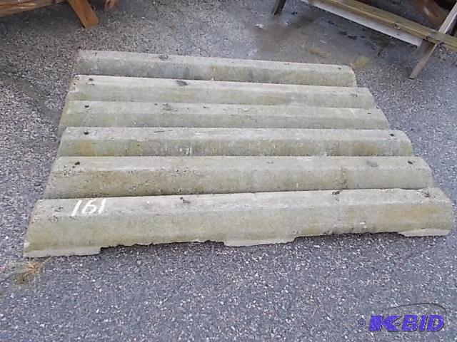 lot 161 image: (6) 7 Parking Curbs...