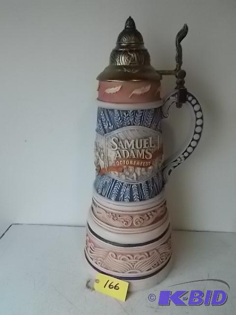 lot 166 image: 3 Sam Adams Faux Mug...