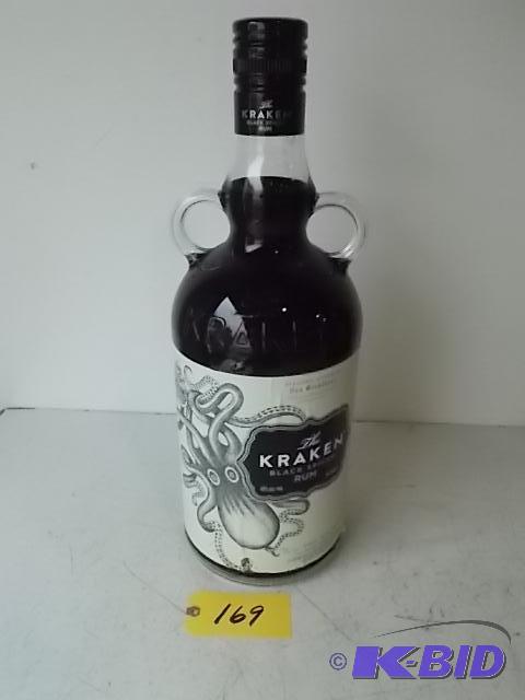 lot 169 image: 2 Kraken Bottle...