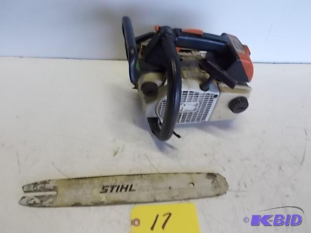 lot 17 image: Stihl 020T Chainsaw, Runs...