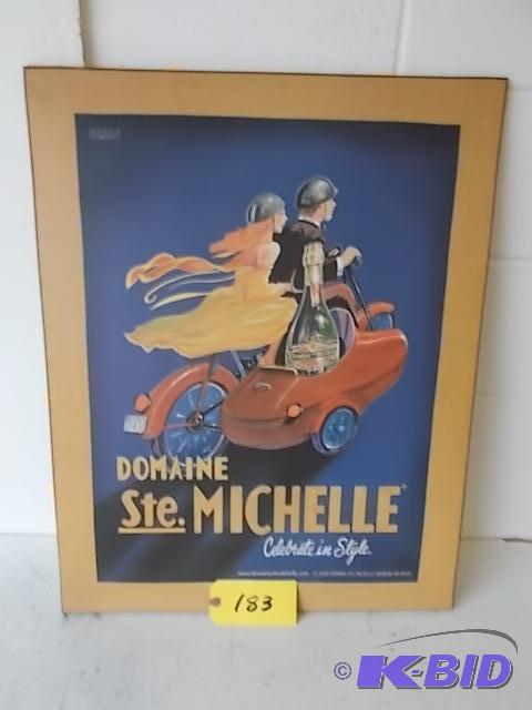 lot 183 image: Domaine Ste. Michelle Print, 22 x 28...