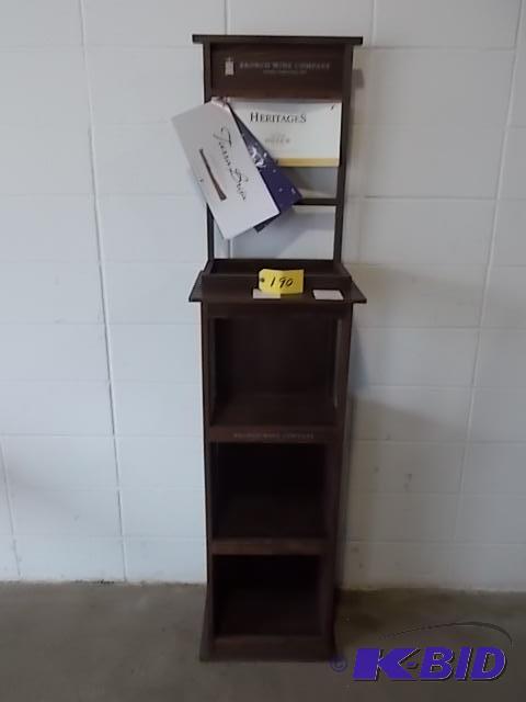 lot 190 image: 73" Bronco Wine Display...