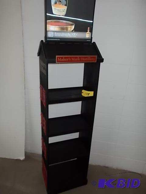 lot 198 image: 7 Makers Mark Display...