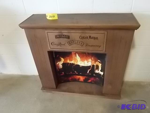 lot 202 image: 42" Fireplace Display...