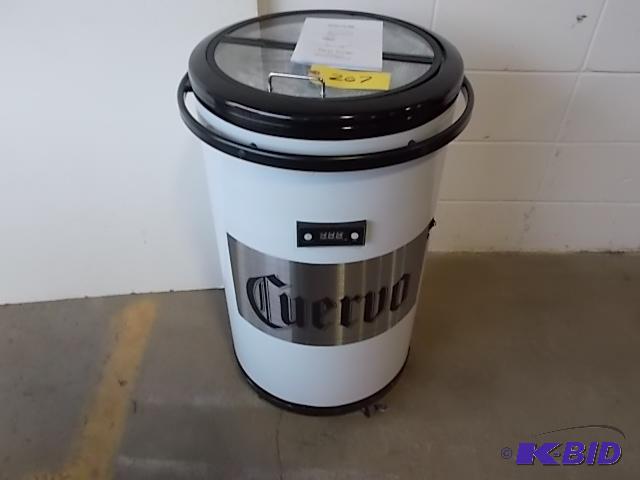 lot 207 image: Cuervo PC-50E Party Frig on Wheels, New...