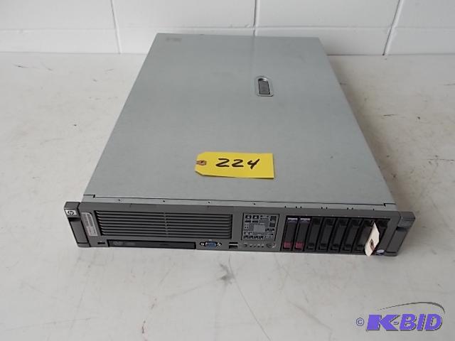 lot 224 image: H.P. DL380G5 Computer Network Server, SN 2UX9...