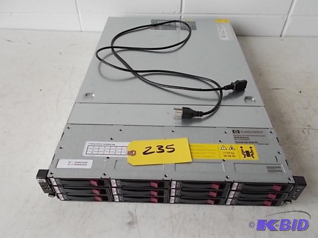 lot 235 image: H.P. LH P4500 Computer Network Storage, (2) 1...