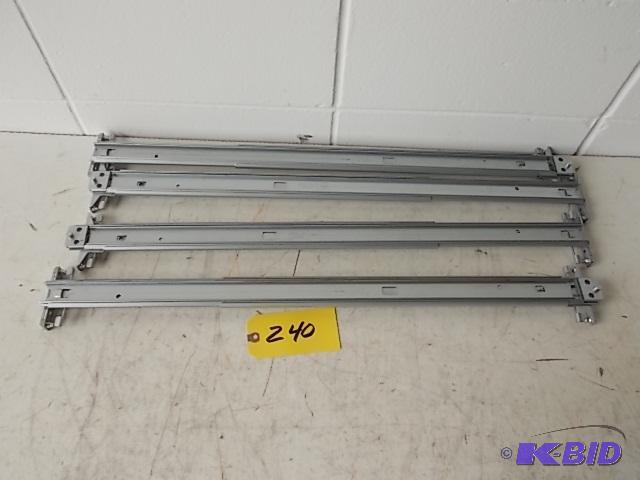 lot 240 image: (4) Rack Slides...