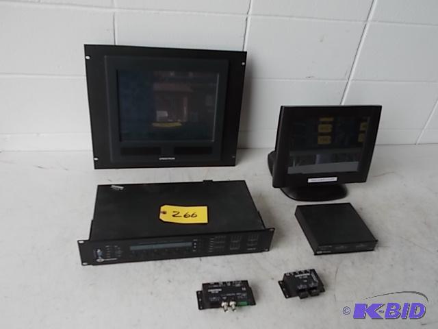 lot 266 image: Crestron Video Components Including CNMSX-Pro...