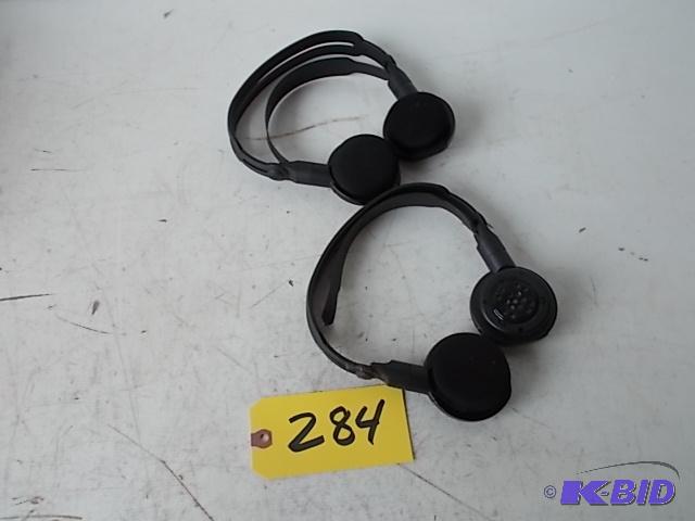 lot 284 image: (2) Headphones...