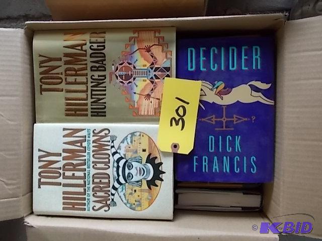 lot 301 image: Box of Asstd Books...